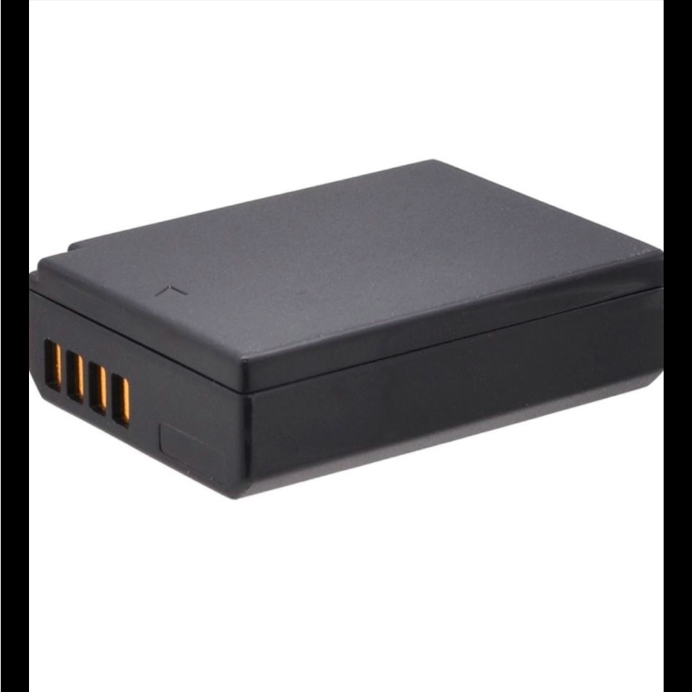 (2-Pack)Rechargeable Lithium Ion Battery 1850mAh for Canon LP-E10 Black